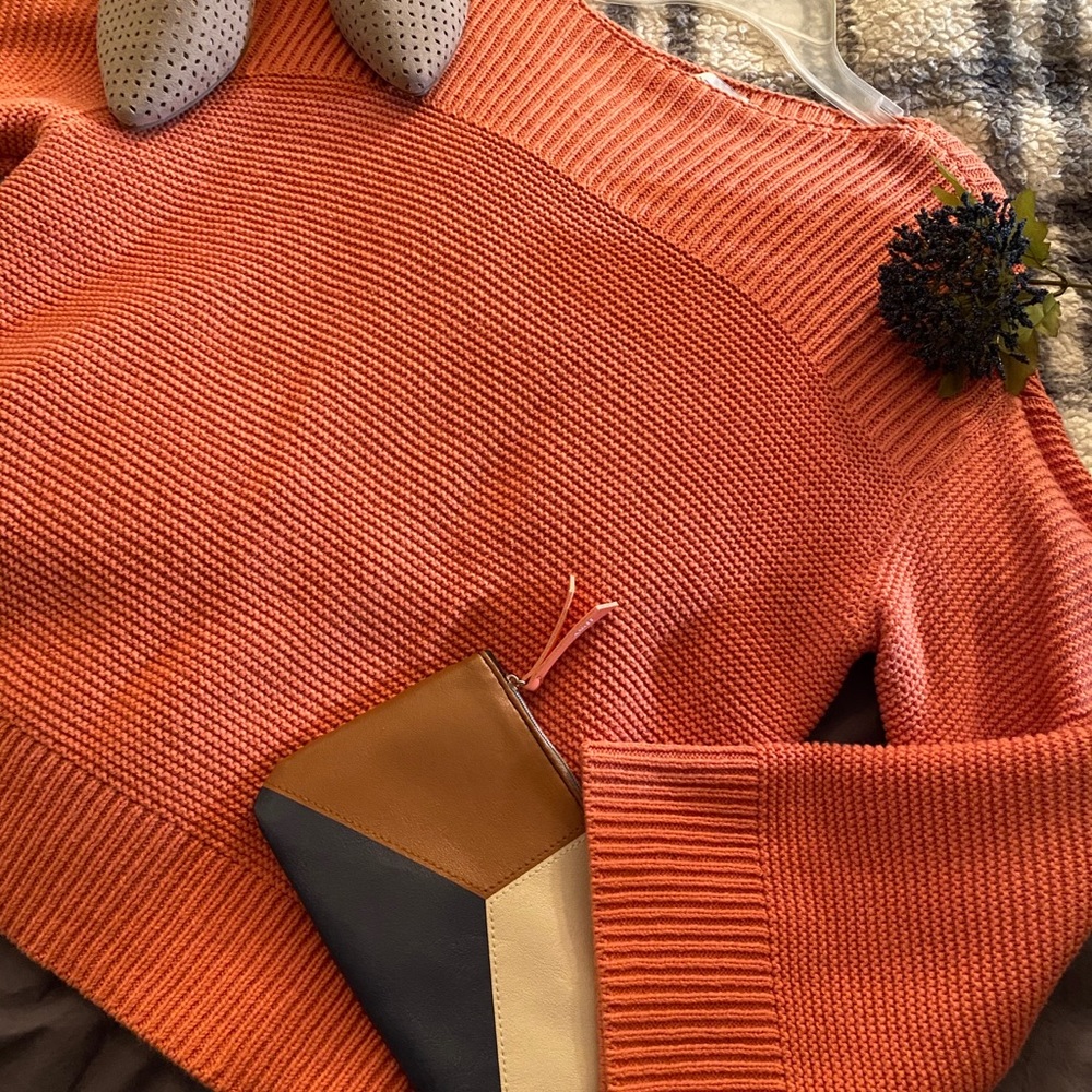 💐LOFT peach sweater💐 - Picture 4 of 4